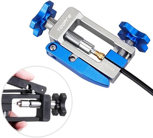 2 in 1 Bicycle Oil Needle Insertion Tool, Bicycle Brake Hydraulic Hose Repair Tool Needle Driver Cutter Tool, Oil Tube Pushing Device Bicycle Hydraulic Hose Fitting Insert Tool for Road MTB Bike in Saudi Arabia