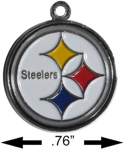 أقراط هوجي هوب من Siskiyou Sports NFL Pittsburgh Steelers، ألوان الفريق، مقاس واحد in Saudi Arabia