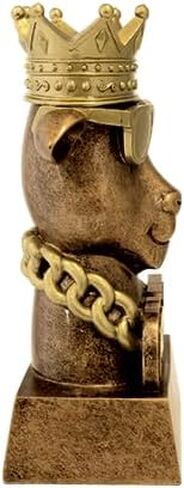 Crown Awards 7" Customizable Award, G.O.A.T. Sculpture Trophy - Add Your Own Engraving in Saudi Arabia