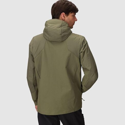 هوديي Shadow Hybrid للرجال من Outdoor Research | سترة معزولة بسحاب، خفيفة الوزن، مقاومة للماء في المطر الخفيف in Kuwait
