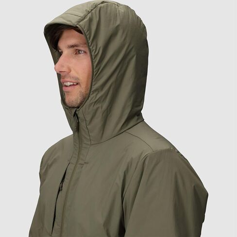 هوديي Shadow Hybrid للرجال من Outdoor Research | سترة معزولة بسحاب، خفيفة الوزن، مقاومة للماء في المطر الخفيف in Kuwait