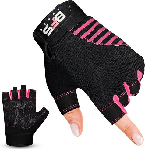 Gym Gloves for Weight Lifting,Workout Gloves with Full Palm Protection–Breathable Fitness Glove for Men & Women,Powerlifting,Pull Ups,Cycling,Gym Training in Saudi Arabia