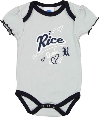 Outerstuff NCAA Baby Rice Owls أكبر معجبين، 2 قطعة واحدة، 18 شهرًا in Saudi Arabia