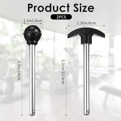 2 Pcs Weight Stack Pin Heavy Duty Gym Pins Weight Lifting Universal Home Commercial Gym Strength Training Equipment Pin for Home Exercise Machine Accessories in Saudi Arabia