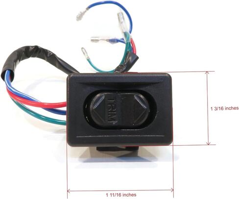 The ROP Shop Trim Tilt Switch for 2001 Mercury 1925202YH, 1925211YH, 1925212YH, 1925241YH in Kuwait