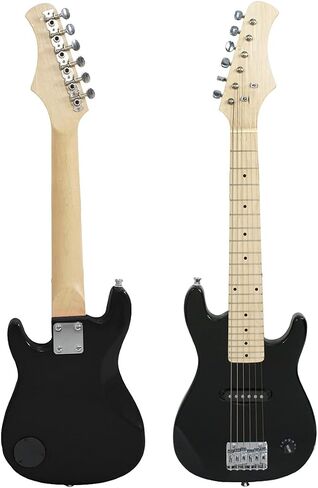30" Beginner Electric Guitar with 5W Amp and Accessories Pack Guitar Bag for Kids/Girls/Boys/Beginners (Black) in Saudi Arabia
