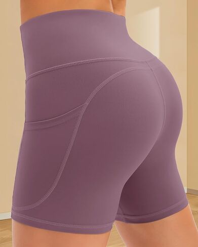 الصالة الرياضية السراويل النساء مرونة عالية الخصر تجريب قصيرة Capris صالة تنفس دولفين اليوغا السراويل XS-3XL in Saudi Arabia