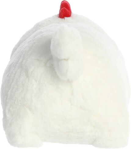 Aurora® Adorable Spudsters™ Claire Chicken™ Stuffed Animal - Round Shape Makes for Comforting Cuddles - Perfect for Kids All Ages and Animal Loving Adults - White 10.5 Inches in Saudi Arabia