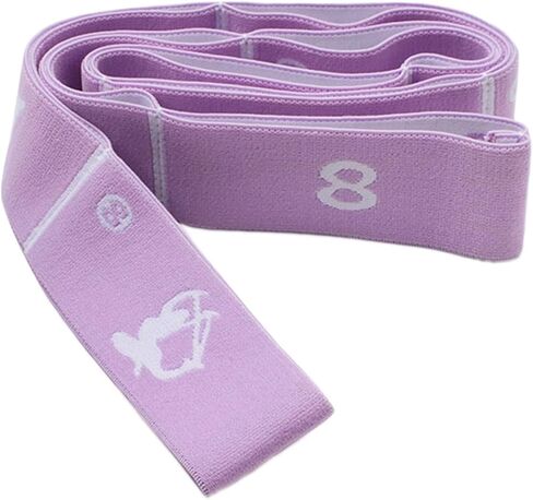 Adjustable Stretch Strap for Kids, 8-Loop Elastic Resistance Band for Children Gymnastics, Ballet Dance, Yoga, Stuff，Pilates & Flexibility Training, Home Exercise Equipment for Girls in Saudi Arabia