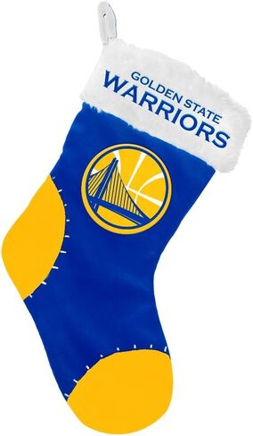FOCO NBA Golden State Warriors Team Logo Plush Holiday StockingTeam Logo Plush Holiday Stocking, Team Color, One Size in Saudi Arabia