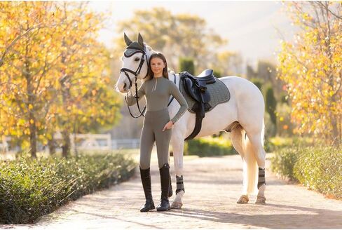 طبقة أساسية LeMieux Young Rider Classique - بلوزة ركوب الخيل للأطفال بأكمام طويلة - ملابس الفروسية للأطفال in Saudi Arabia