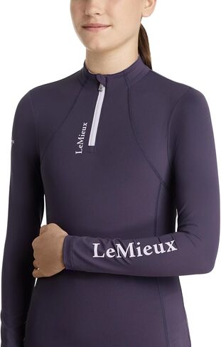 طبقة أساسية LeMieux Young Rider Classique - بلوزة ركوب الخيل للأطفال بأكمام طويلة - ملابس الفروسية للأطفال in Saudi Arabia