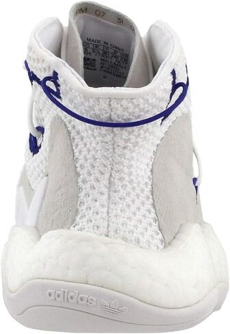 adidas Men's Crazy Byw High Top Sneakers, White/White, 13 in Saudi Arabia