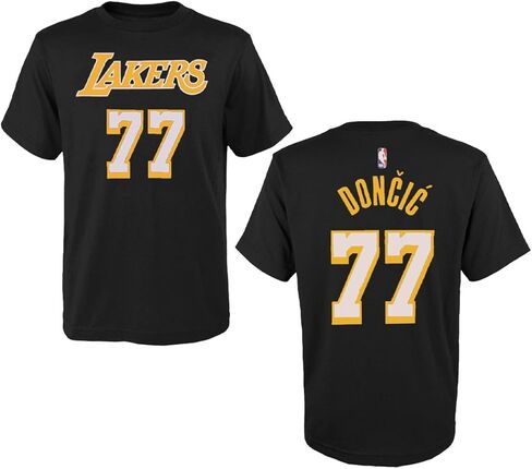 Outerstuff Luka Doncic Los Angeles Lakers #77 Youth Boys Size Player Name & Number T-Shirt in Saudi Arabia