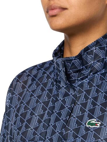 Lacoste womens Lightweight Crocodile Print Tennis Jacket in Saudi Arabia