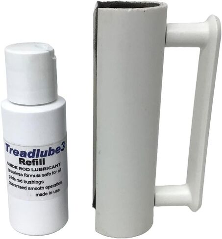 Hydra Fitness Exchange Guide Rod Lubricant with Applicator - by Treadlube - for All Home & Commercial Gyms - Grease-Less Formula, Easy to Use P/n Gdrd-app - Made in USA in Saudi Arabia