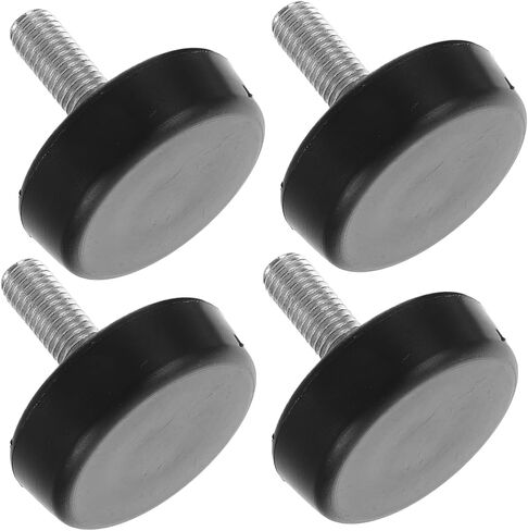 Milisten 4pcs Adjustable Treadmill Feet Replacement Screws for Home Fitness Equipment Mounting Bolts Firm Base Non- Design for Enhanced Stability in Saudi Arabia