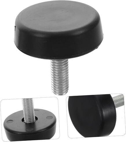 Milisten 4pcs Adjustable Treadmill Feet Replacement Screws for Home Fitness Equipment Mounting Bolts Firm Base Non- Design for Enhanced Stability in Saudi Arabia
