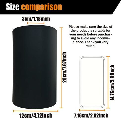 4 قطع من أسطوانة الوسادة الإسفنجية، وسادة بديلة من الفوم لتمديد الساق وطاولة انعكاس مقعد الوزن ومعدات التمارين الرياضية المنزلية، مناسبة لقضيب 1 بوصة (7.87 بوصة طول × 4.72 بوصة عرض × 1.18 بوصة معرف) in Kuwait