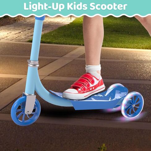 Kick Scooter, 3 Wheel Kick Scooter for Ages 3+ in Saudi Arabia