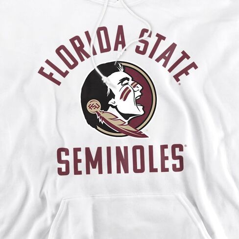 Florida State University Official Seminoles Logo Unisex Adult Pull-Over Hoodie in Saudi Arabia