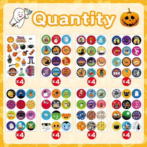 Halloween Stickers for Kids 408PCS Halloween Sticker Bulk Round Cute Pumpkin Stickers for Kids Envelope in Kuwait