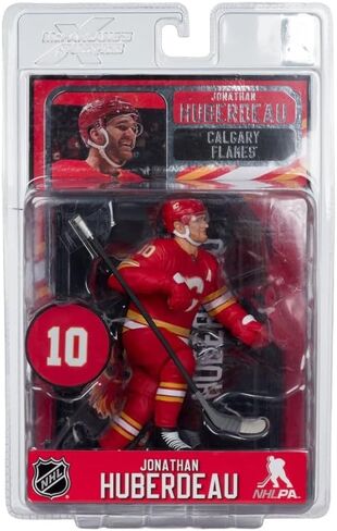 McFarlane Toys - Jonathan Huberdeau (Calgary Flames) NHL 7in Posed Figure McFarlane's SportsPicks in Saudi Arabia