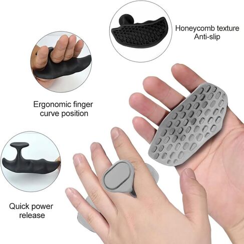 1 Pack Anti-Slip Workout Grips, Ergonomic Design for Weight Lifting, Pull-Ups & Gym Training, for Men & Women in Saudi Arabia