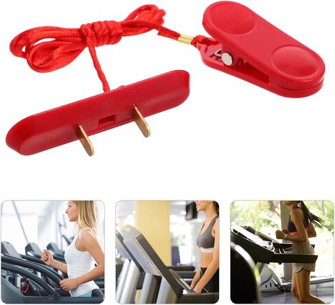 Treadmill Emergency Stop Switch Replacement Key Treadmill Safety Key with Dual Insert Fitness Equipment in Saudi Arabia
