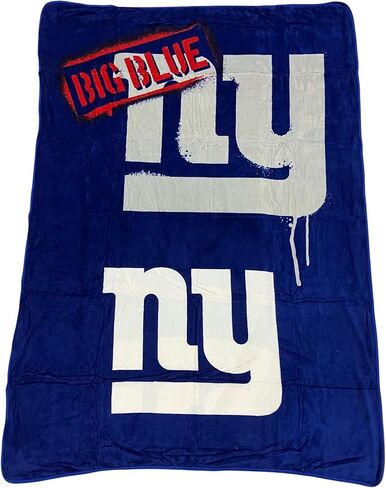بطانية راشيل ثو من القطيفة بتصميم مزدوج الجوانب من NORTHWEST The Company NFL، مقاس 60 بوصة × 80 بوصة (شيكاغو بيرز) in Saudi Arabia