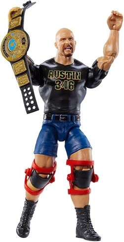 WWE Champions 2024 Wave 2 Stone Cold Steve Austin with Attitude Era Title Action Figure in Saudi Arabia