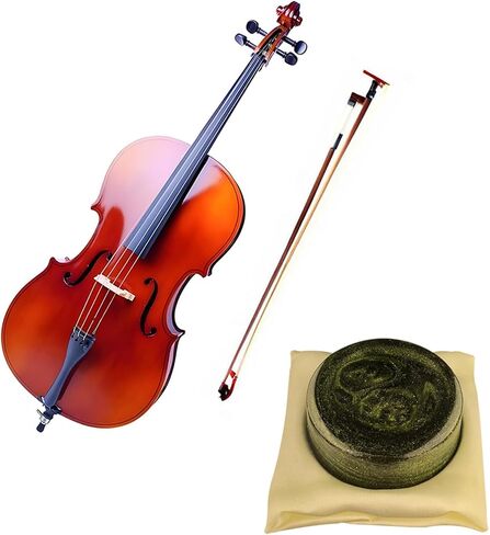 2 Pack Light Low Dust Rosin for Violin, Viola, Cello, Resin Bowed String Instrument, Violin Accessories (Gold) in Saudi Arabia