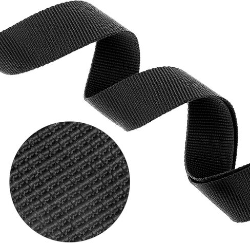 QWORK Adjustable Bimini Boat Top Straps, 2 PCS Marine Awning Webbing Straps with Loops and Single Snap Hook, 24"- 60" Stainless Steel Boat Awning Hardware, Marine Nylon Top Strap in Saudi Arabia
