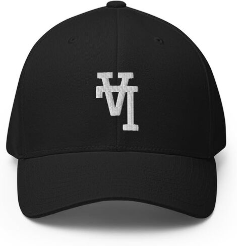 Upside Down LA Hat - Embroidered Structured Curved Bill Los Angeles Flex Fit Cap in Saudi Arabia