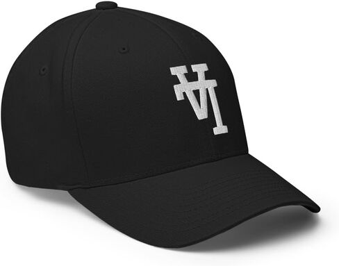 Upside Down LA Hat - Embroidered Structured Curved Bill Los Angeles Flex Fit Cap in Saudi Arabia