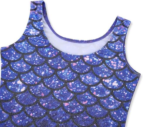 Gymnastics Leotards For Girls with Hair Scrunchie Kids Gymnastic Outfit Sparkle Dance Unitards Biketards in Kuwait