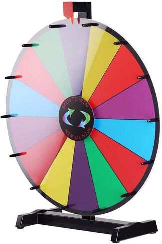 WinSpin Spinning Wheel Red Pointer, Pegs & Nuts Replacement Kit Prize Wheel Replacement Parts for Game Tradeshow Carnival, (20 Pegs, 20 Nuts and 2 Pointers) in Saudi Arabia