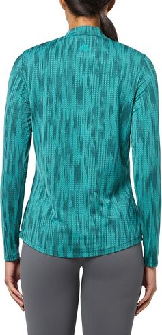 adidas Women's Ultimate365 Jacquard Long Sleeve Mock Neck Top in Saudi Arabia