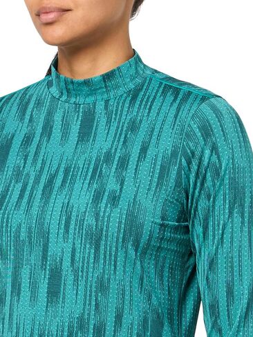 adidas Women's Ultimate365 Jacquard Long Sleeve Mock Neck Top in Saudi Arabia