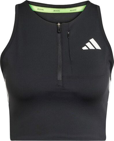 Adidas Womens Adizero Running Gel Pocket Crop Top in Saudi Arabia