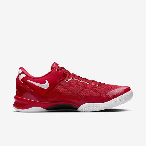 Kobe VIII Protro Basketball Shoes (HF9550-600, University Red/University Red/White) Size 10 in Saudi Arabia