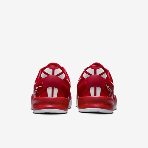 Kobe VIII Protro Basketball Shoes (HF9550-600, University Red/University Red/White) Size 10 in Saudi Arabia