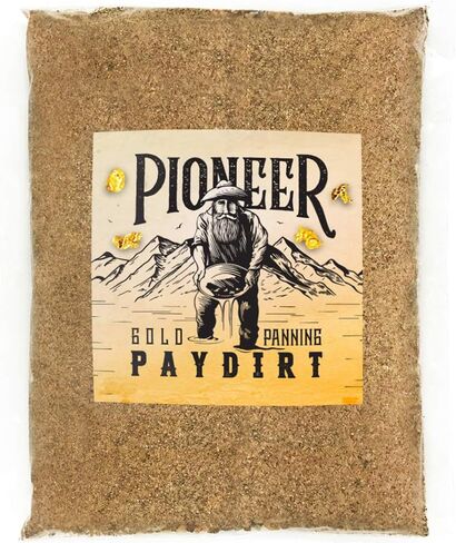 حقيبة دفع الأوساخ من PIONEER GOLD Paydirt Panning - مركز التنقيب عن الذهب كبير in Saudi Arabia