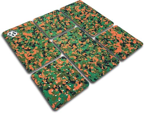 3-Piece/6-Piece Traction Pad Super Strong 3M Adhesive Maximum Grip Fits All Surfboards: Shortboard, Fish, Longboard, SUP, Skimboard - Stomp or Deck Pad in Saudi Arabia