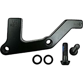 is Rear 203mm Disc Brake Caliper Mount Adapter Gear Parts Accessories, CNC Machined Aluminum Alloy Rotor Adapter with Bolts in Kuwait