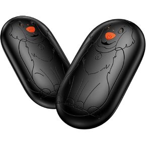 تدفئة اليد القابلة لإعادة الشحن، 2 حزمة، تدفئة اليد الجيبية مع التحكم بالذكاء الاصطناعي، إعداد 3 درجات حرارة، حرارة آمنة 2x10 ساعات، تدفئة اليد الكهربائية تناسب قفازات للتزلج، صيد الأسماك، الصيد، هدايا عيد الميلاد للنساء in Kuwait