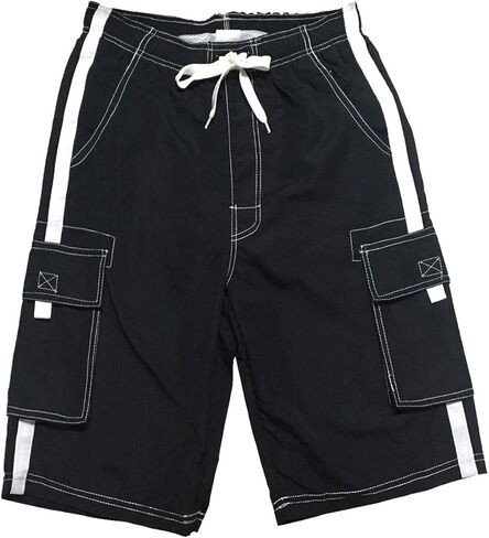 Men's Swim Trunks Quick Dry Stretch Swim Shorts Mesh Lining Beach Shorts with Pockets in Saudi Arabia