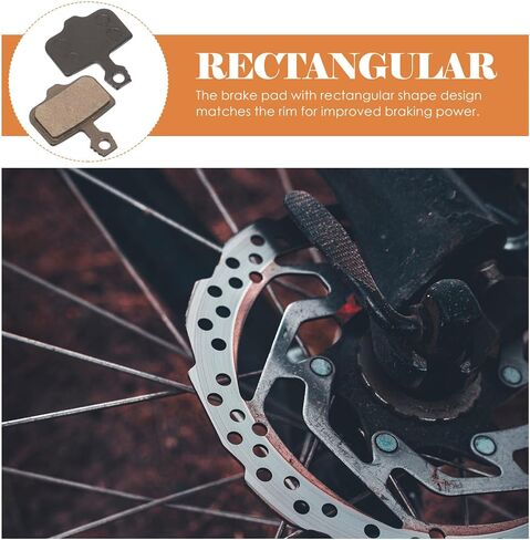 Milisten High Performance Disc Brake Pads Replacement Bike Brake Pad Set Easy to Install for Road Bikes in Saudi Arabia