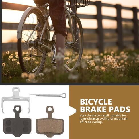 Milisten High Performance Disc Brake Pads Replacement Bike Brake Pad Set Easy to Install for Road Bikes in Saudi Arabia