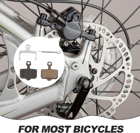 Milisten High Performance Disc Brake Pads Replacement Bike Brake Pad Set Easy to Install for Road Bikes in Saudi Arabia